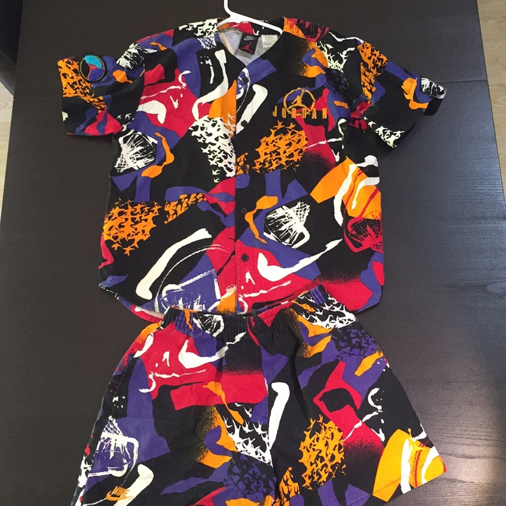 Michael Jordan Matching top and shorts. Rare Nike